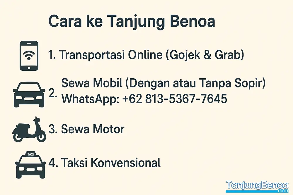 Cara ke Tanjung Benoa